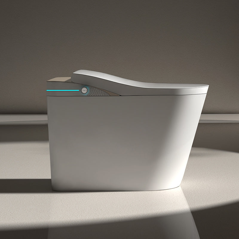 K1 Ceramic Smart Toilet with Remote & Night Light - White
