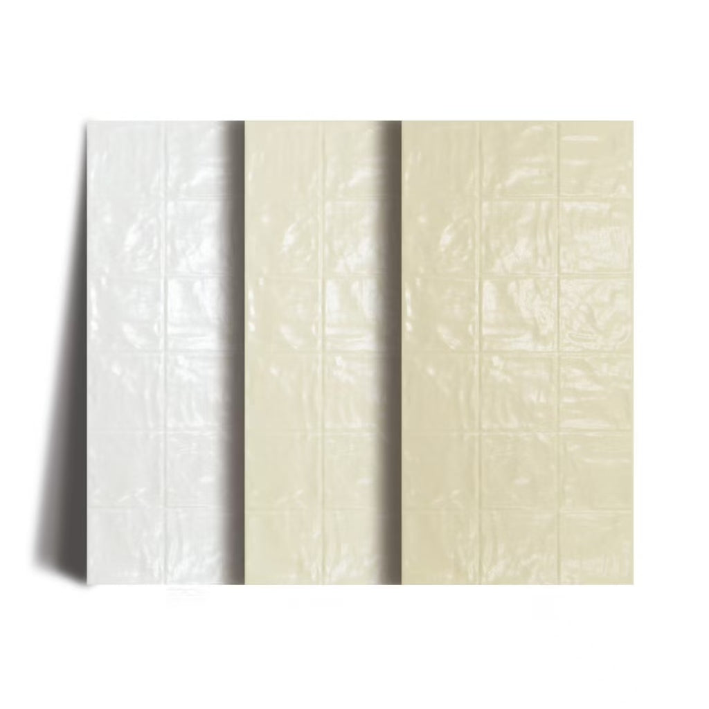 N31813 Nordic Retro Pearl Glaze-Size 400×800mm-Creamy White