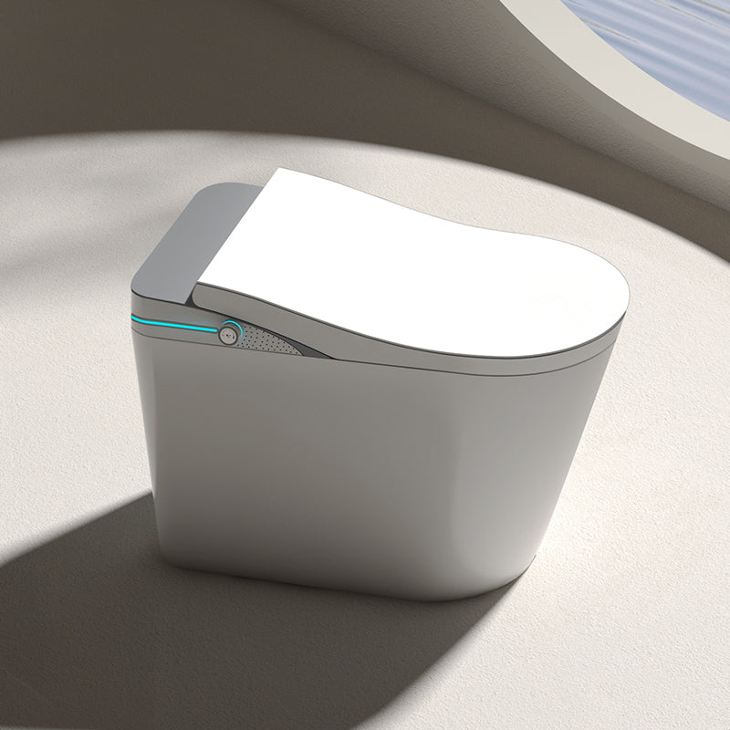 K1 Ceramic Smart Toilet with Remote & Night Light - White