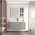 2258-80/90 Wall Mounted Plywood Bathroom Cabinet