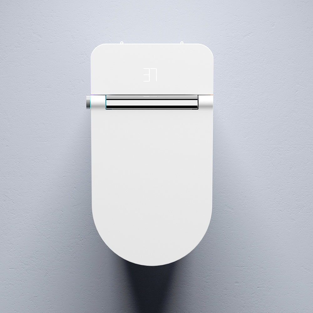 U5 Ceramic Smart Remote Intelligent Toilet with Night Light-White