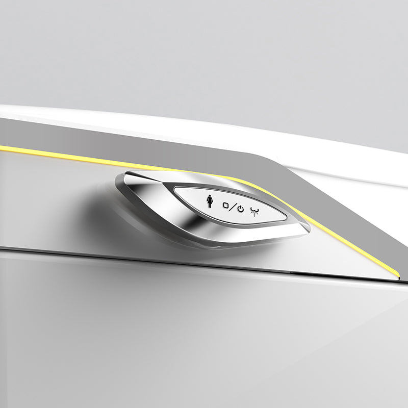 Luxury U6 Intelligent Toilet: Auto Open/Close, UV Sterilization & Voice Control
